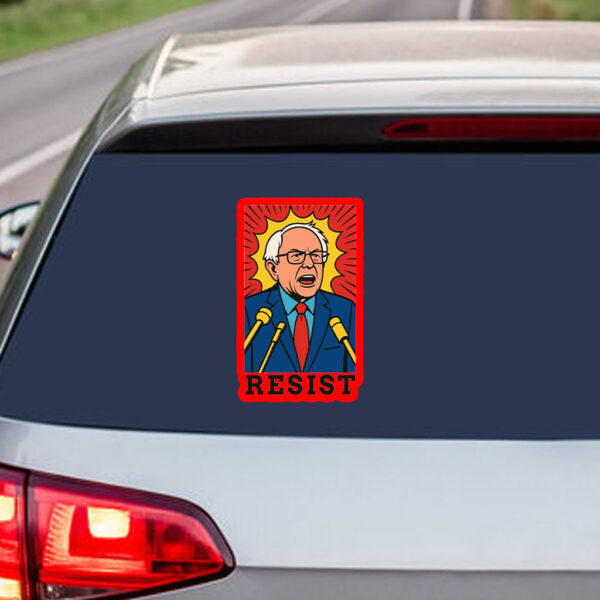 Bernie Sanders Resist, Bernie Mood 2025 Sticker, Car Magnets