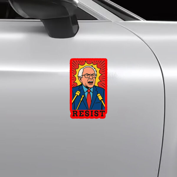 Bernie Sanders Resist, Bernie Mood 2025 Sticker, Car Magnets