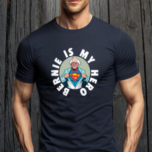 Bernie is My Hero Button 2025 T-Shirt