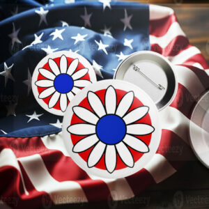 Blue Dot in a Red State 2025 Button