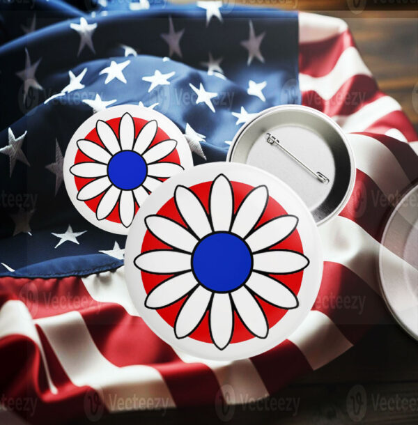 Blue Dot in a Red State 2025 Button