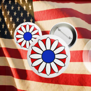 Blue Dot in a Red State 2025 Button