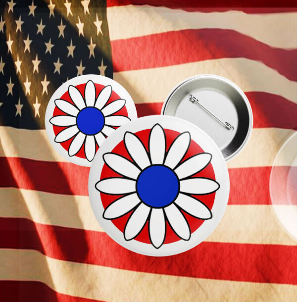 Blue Dot in a Red State 2025 Button