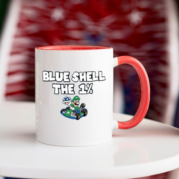 Blue Shell The 1% Anti Trump 2025 Mug