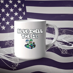 Blue Shell The 1% Anti Trump 2025 Mug