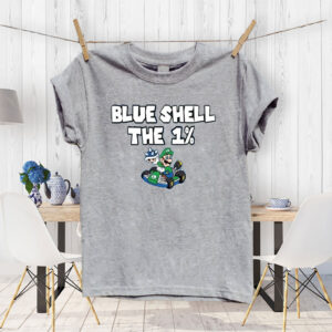 Blue Shell The 1% Anti Trump 2025 T-Shirt