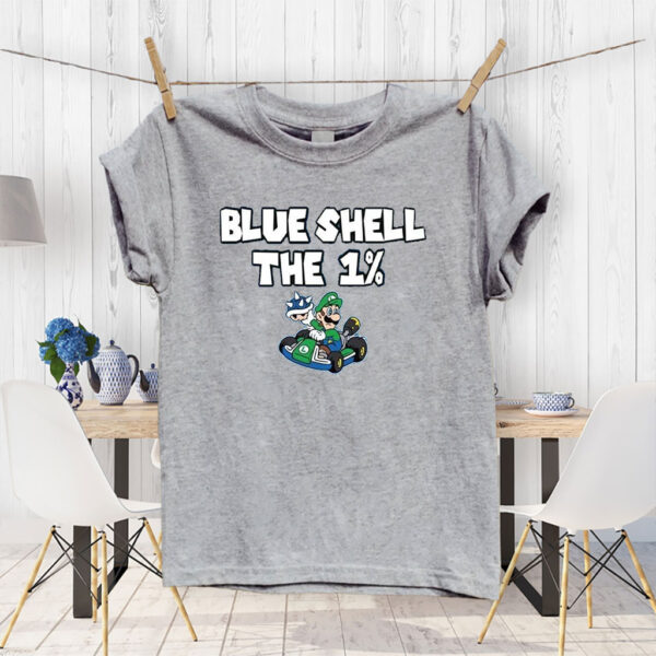 Blue Shell The 1% Anti Trump 2025 T-Shirt
