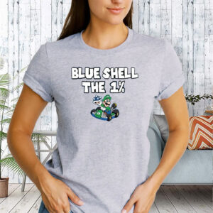 Blue Shell The 1% Anti Trump 2025 T-Shirt