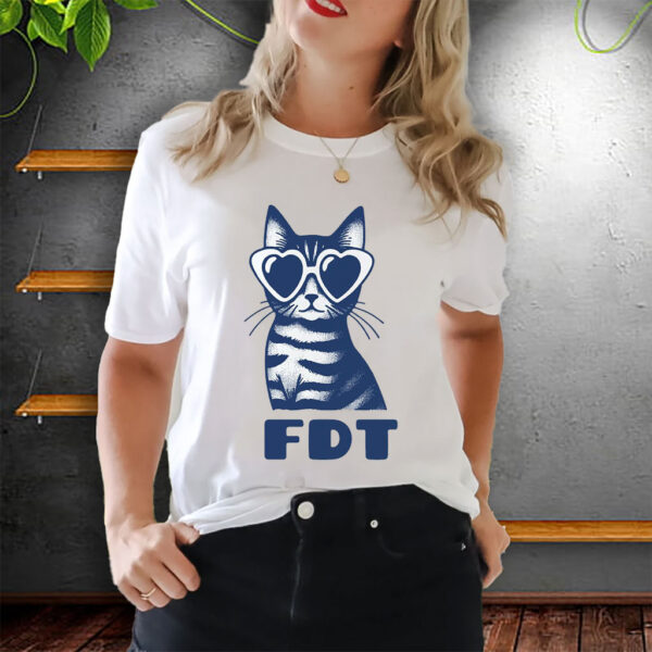 Cat FDT Anti-Trump Anti-Maga T-Shirt