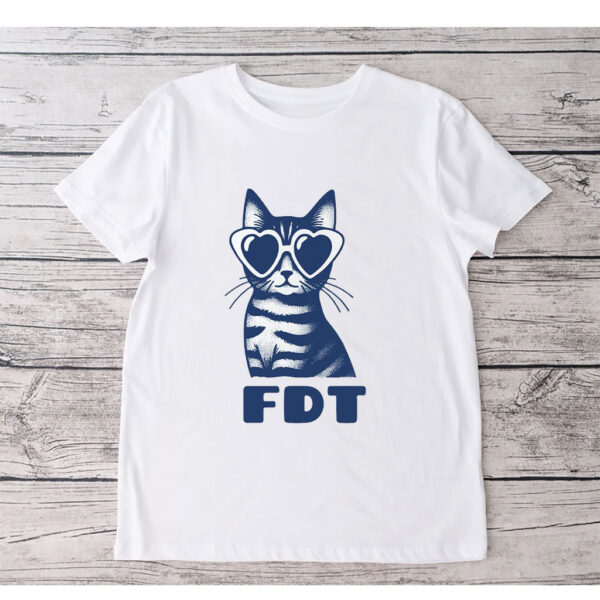 Cat FDT Anti-Trump Anti-Maga T-Shirt
