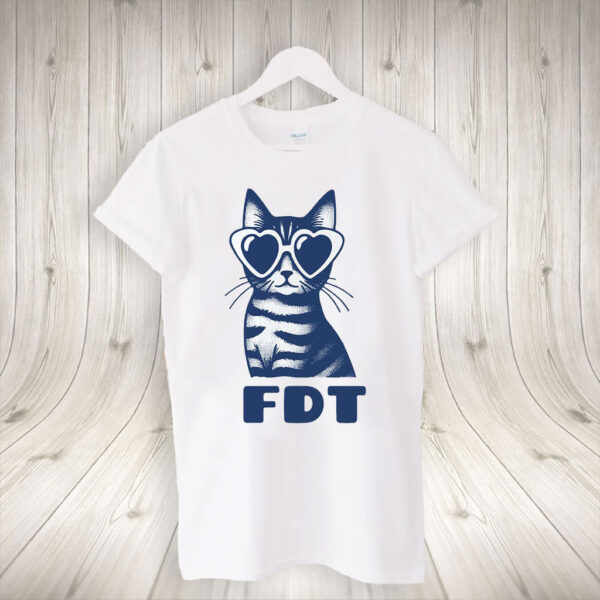 Cat FDT Anti-Trump Anti-Maga T-Shirt