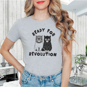 Cat Lady Revolution - Fight the Oligarchy T-Shirt