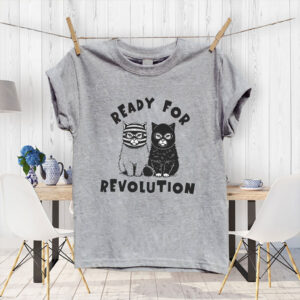 Cat Lady Revolution - Fight the Oligarchy T-Shirt