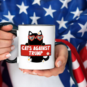 Cats against Trump - Fuck Donald Trump 2025 Mug