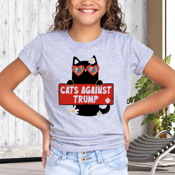 Cats against Trump - Fuck Donald Trump 2025 T-Shirt