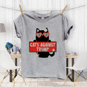Cats against Trump - Fuck Donald Trump 2025 T-Shirt