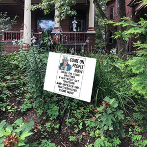 Come On People Now Smile On Your Brother Everybody Get Together And Impeach This Motherfucker Right Now, Anti Trump 2025 Yard Sign
