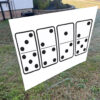 Dice 8647 Anti Trump, Not My President 2025 Yard Sign
