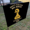 Don't Touch Big Bird, Hands Off PBS Yard Sign
