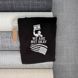 Down With The Oligarchy, We Are Not Okay, Bernie Sanders For America 2025 T-Shirt