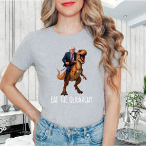 Eat The Rich, Bernie Sanders Fight Oligarchy Tour T-Shirt