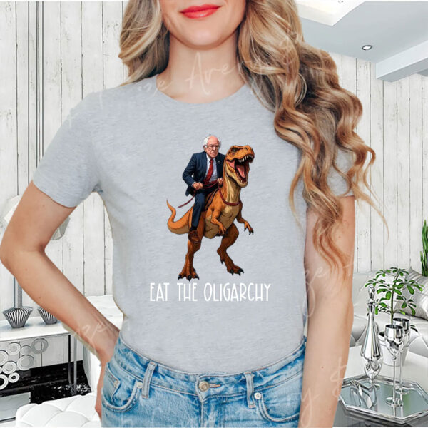 Eat The Rich, Bernie Sanders Fight Oligarchy Tour T-Shirt