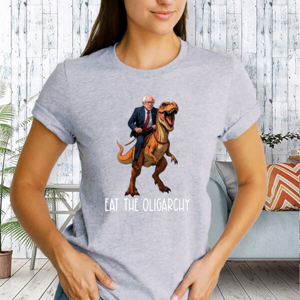 Eat The Rich, Bernie Sanders Fight Oligarchy Tour T-Shirt