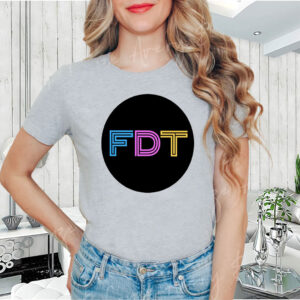 FDT Anti-Trump Anti-Maga Round T-Shirt