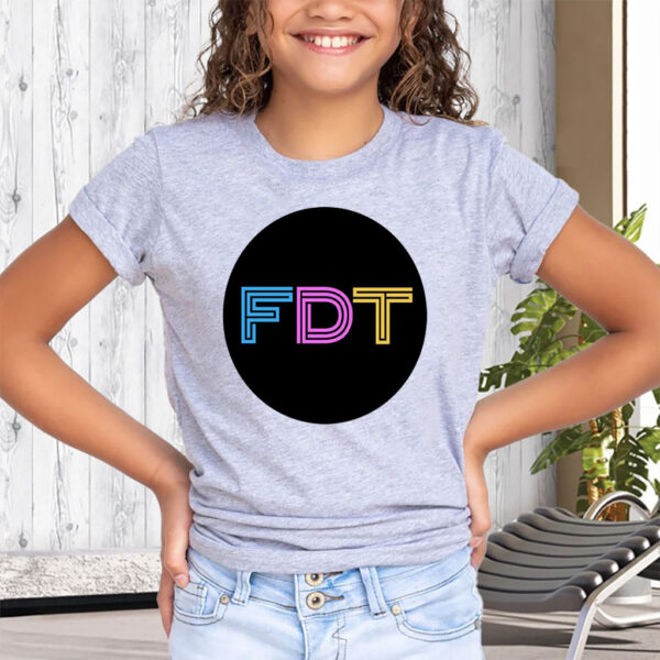 FDT Anti-Trump Anti-Maga Round T-Shirt