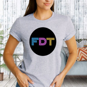 FDT Anti-Trump Anti-Maga Round T-Shirt