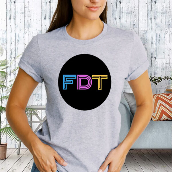 FDT Anti-Trump Anti-Maga Round T-Shirt