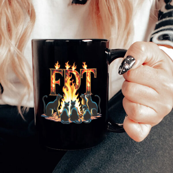 FDT - Anti Trump cat, Political protest Mug