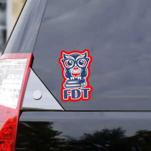 FDT, Not My President 2025 Sticker, Car Magnet