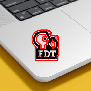 FDT PBS Parody - Anti Oligarchy 2025 Sticker, Car Magnet