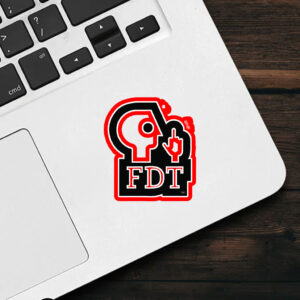 FDT PBS Parody - Anti Oligarchy 2025 Sticker, Car Magnet