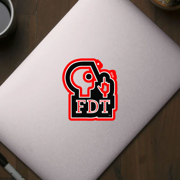 FDT PBS Parody - Anti Oligarchy 2025 Sticker, Car Magnet