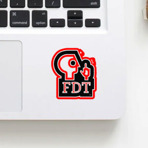 FDT PBS Parody - Anti Oligarchy 2025 Sticker, Car Magnet