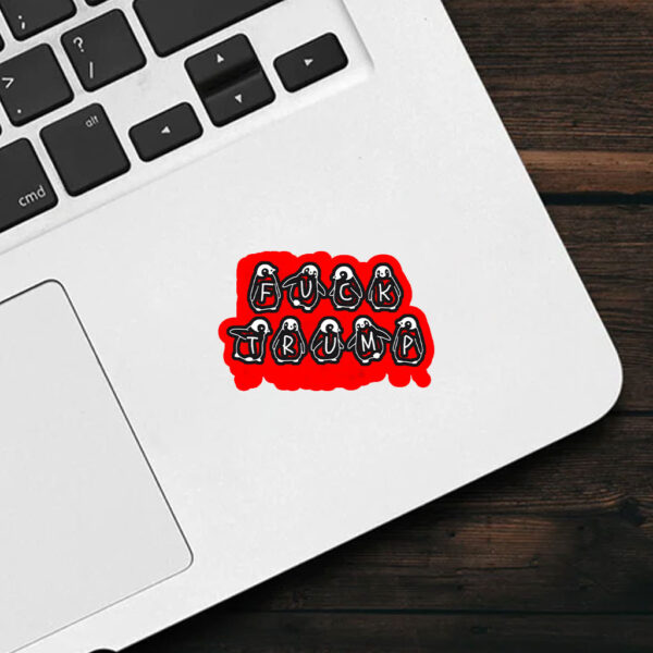 FDT Penguins Sticker, Car Magnet