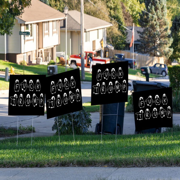 FDT Penguins Yard Sign