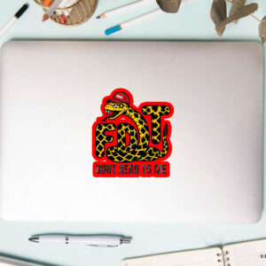 FDT Snake, Don't Read To Me Sticker, Car Magnet