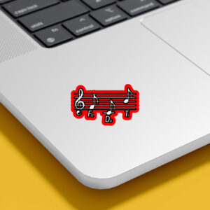 Fa Do Ti, Musician Protest Anti Trump 2025 Sticker, Car Magnet