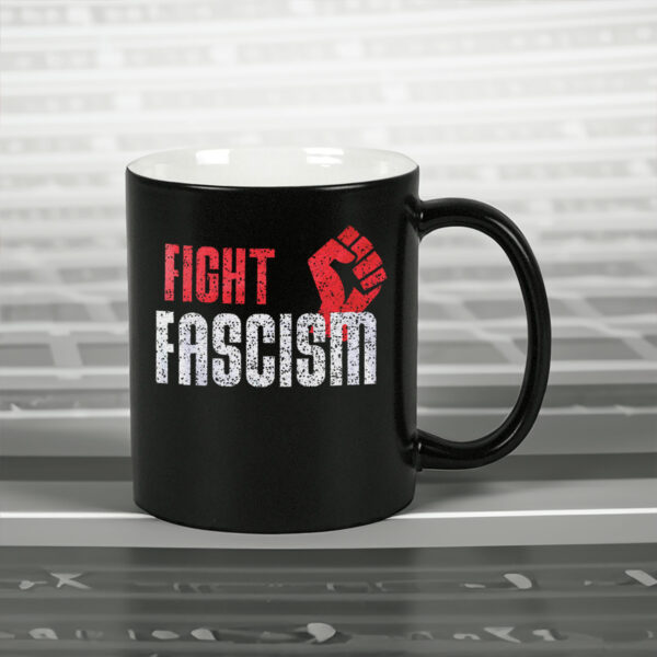 Fight Fascism -Anti Elon Musk Mug
