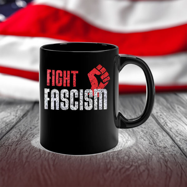 Fight Fascism -Anti Elon Musk Mug