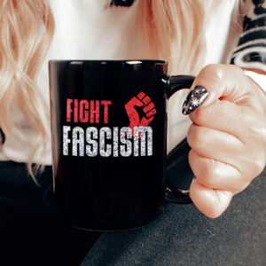 Fight Fascism -Anti Elon Musk Mug