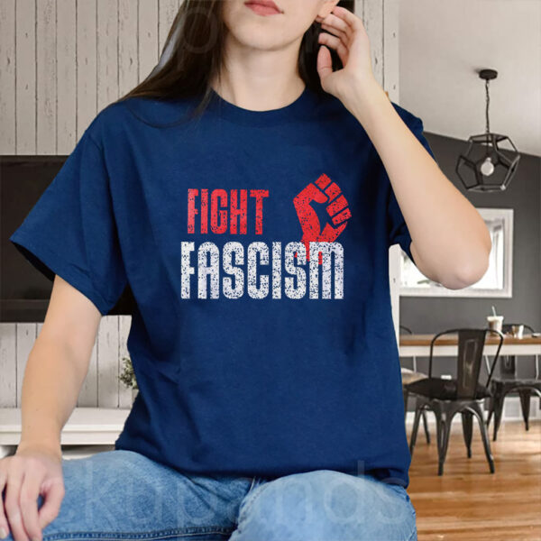 Fight Fascism -Anti Elon Musk T-Shirt