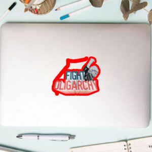 Fight Oligarchy, Bernie Sanders 2025 Sticker, Car Magnet