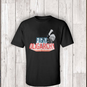Fight Oligarchy, Bernie Sanders 2025 T-Shirt