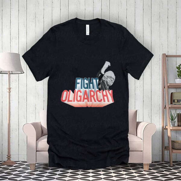 Fight Oligarchy, Bernie Sanders 2025 T-Shirt