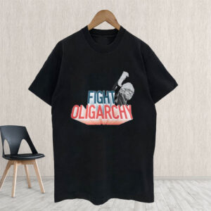 Fight Oligarchy, Bernie Sanders 2025 T-Shirt