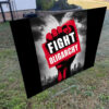 Fight Oligarchy Fist, Anti Trump, Anti Musk Yard Sign